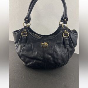 Coach Madison Abigail Navy Blue Shoulder Bag